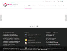 Tablet Screenshot of modulagroup.it